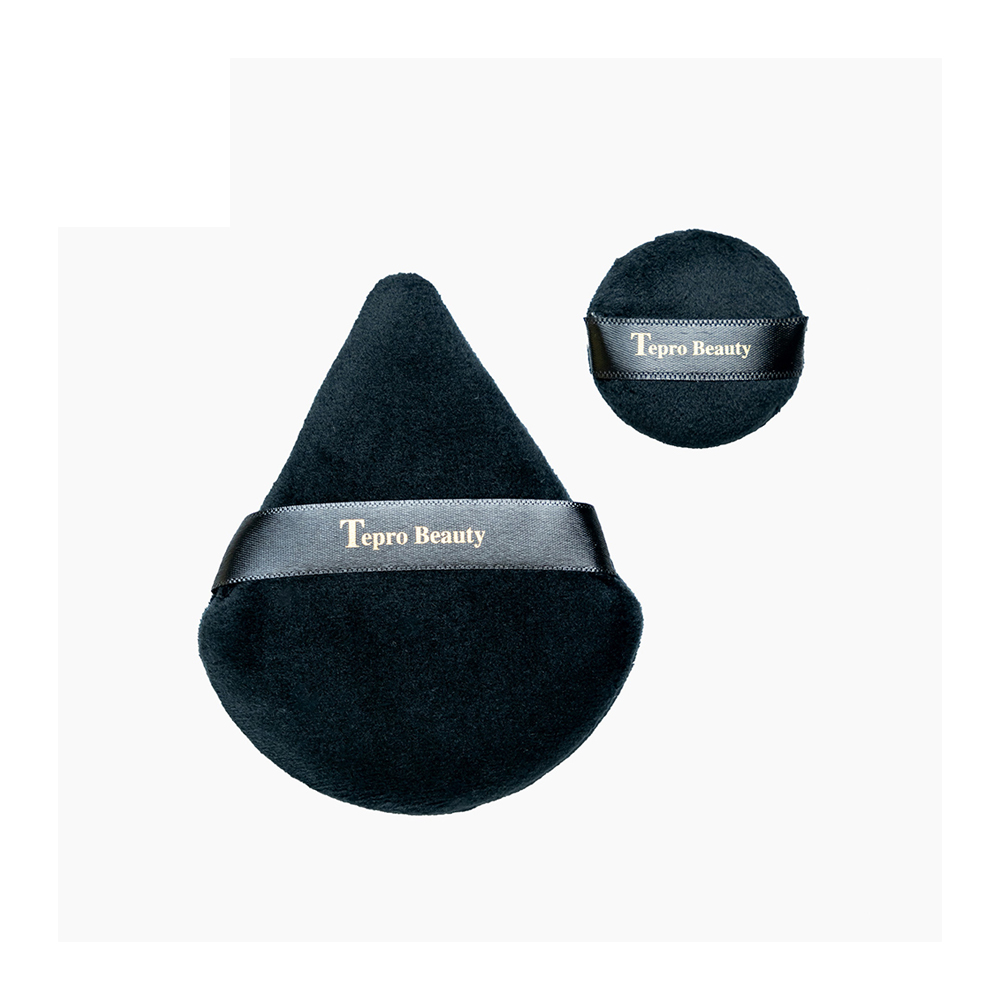 beauty-blender-set1 Tepro Makeup Beauty Blender Black Set of 2 - Image 1